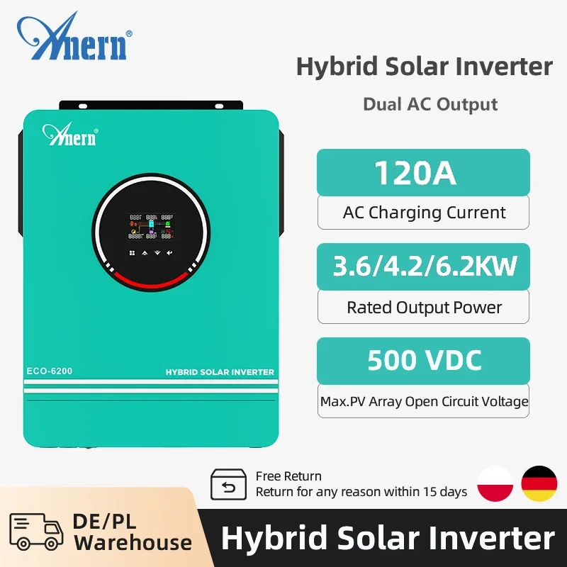 Flexible Solar Panel - Solar Off Grid Inverter Hybrid 3600W