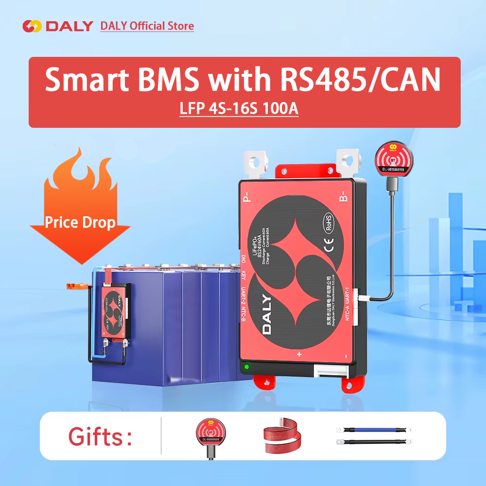 Daly Smart BMS 4S Lifepo4 12V  - Smart Bms review and price