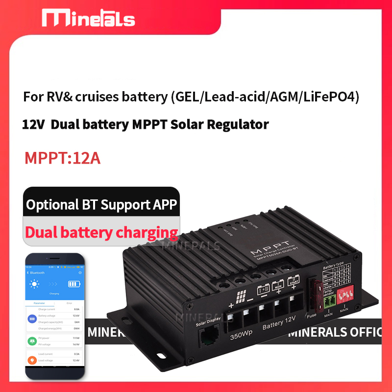 MPPT5012 12V/24V 12A Smart Sol - Flexible Solar Panel review and price
