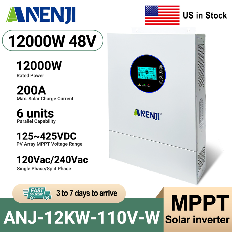 ANENJI 12KW 120V/240VAC Solar  - Flexible Solar Panel review and price