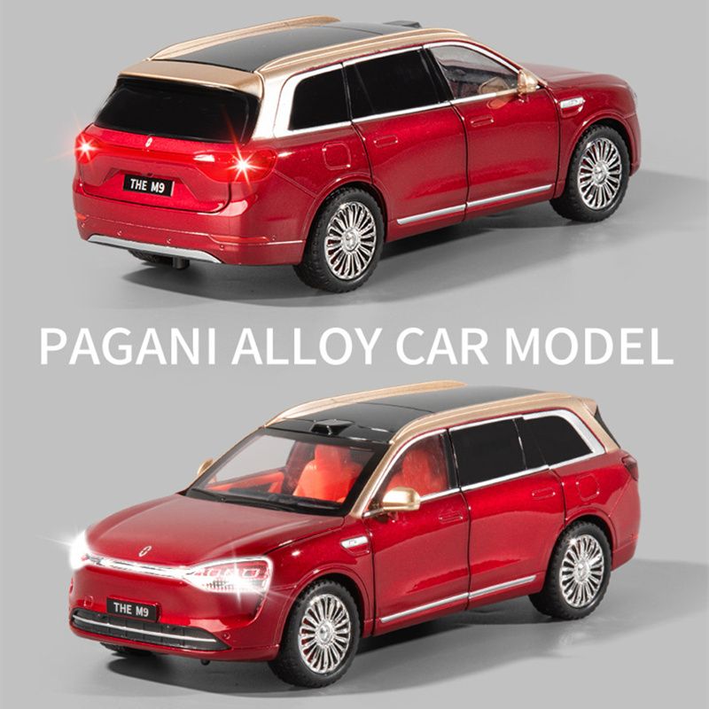 1:24 Key version M9 SUV Alloy  - Renewable Energy Kids review and price