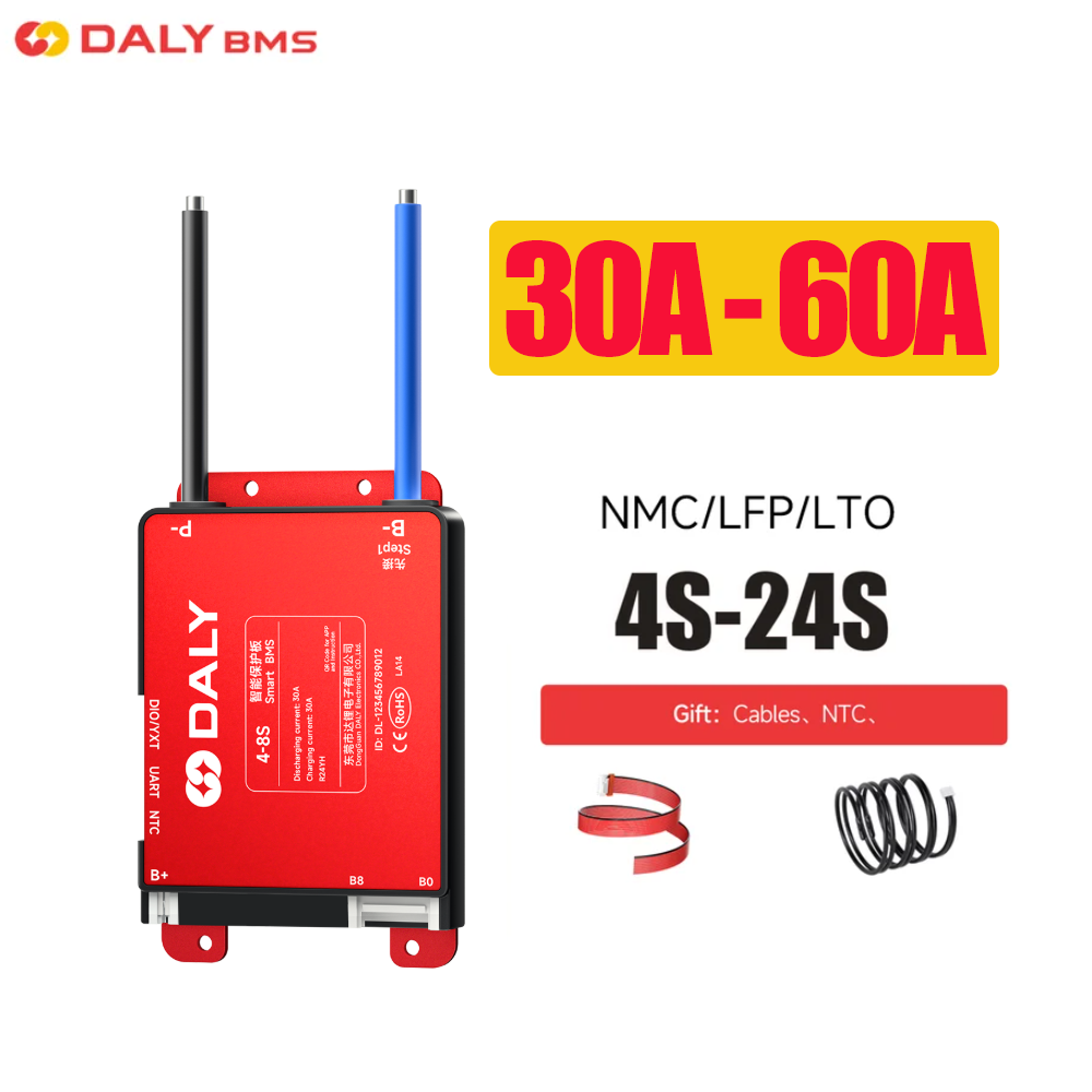 Daly Smart BMS UART 30A 40A 60 - Smart Bms review and price